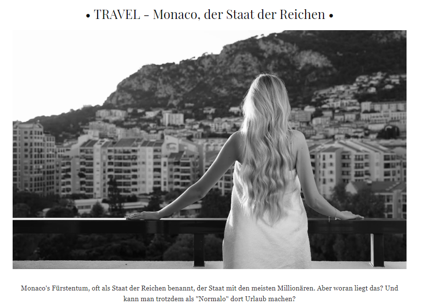 Monaco, der Staat der Reichen - Lourengoll im Columbus Monte-Carlo